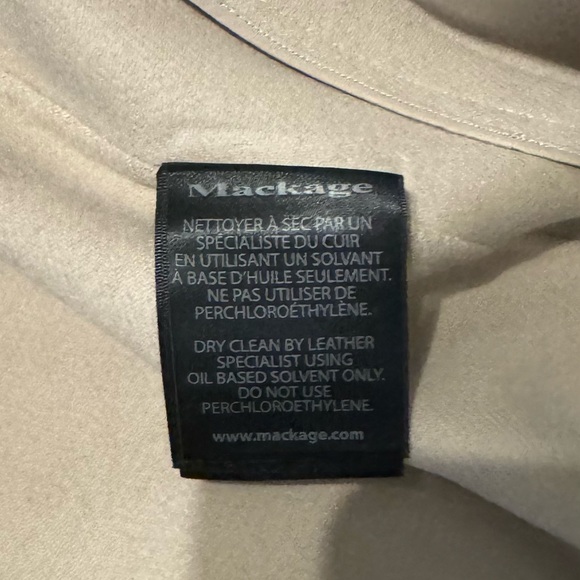 Mackage MAI-CN Double-face wool wrap coat - Picture 11 of 12